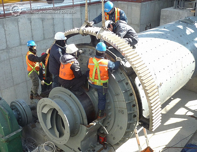How To Install The Wet Ball Mill Drive System?