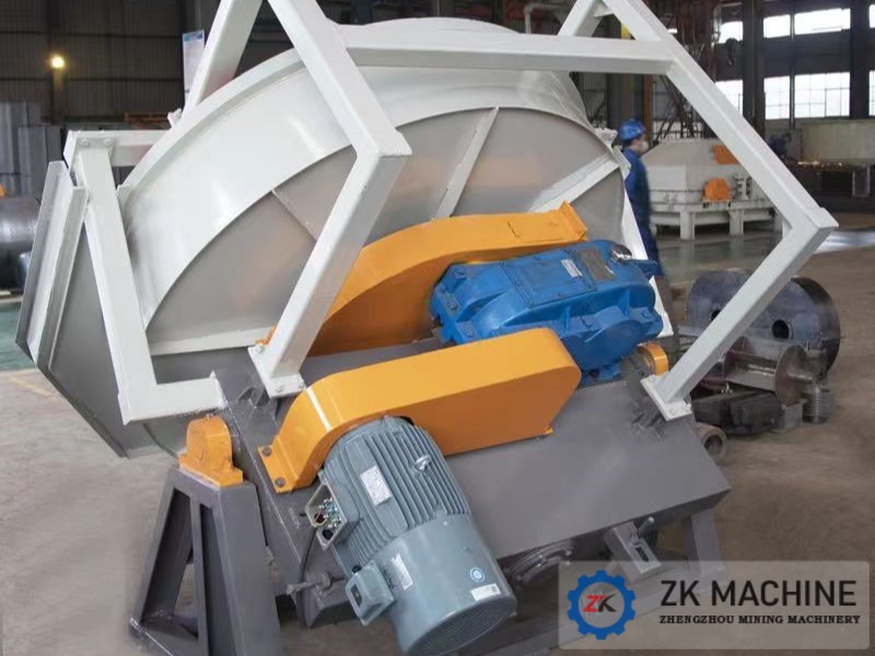 Kazakhstan Iron Powder disc granulating machine.jpg