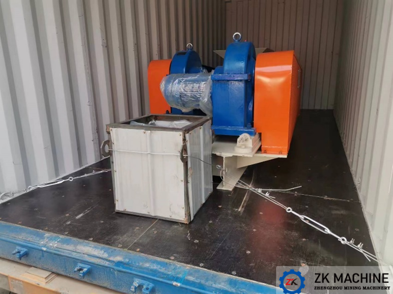 Double Roller Crusher Shipment