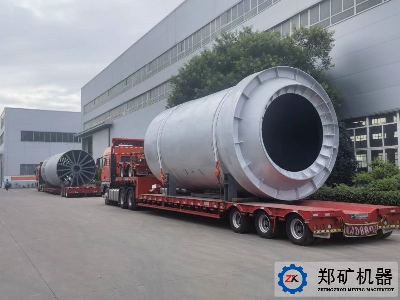 Iran's 200tpd activated lime calcination rotary kiln completed shipment