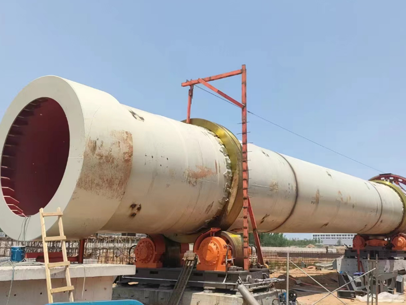 Henan Project with a diameter of 3.6 × 60m Rotary Kiln For Zinc Lead Oxide Recycling